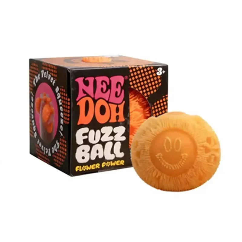Needoh Fuzz Ball Stress Relief Toys 