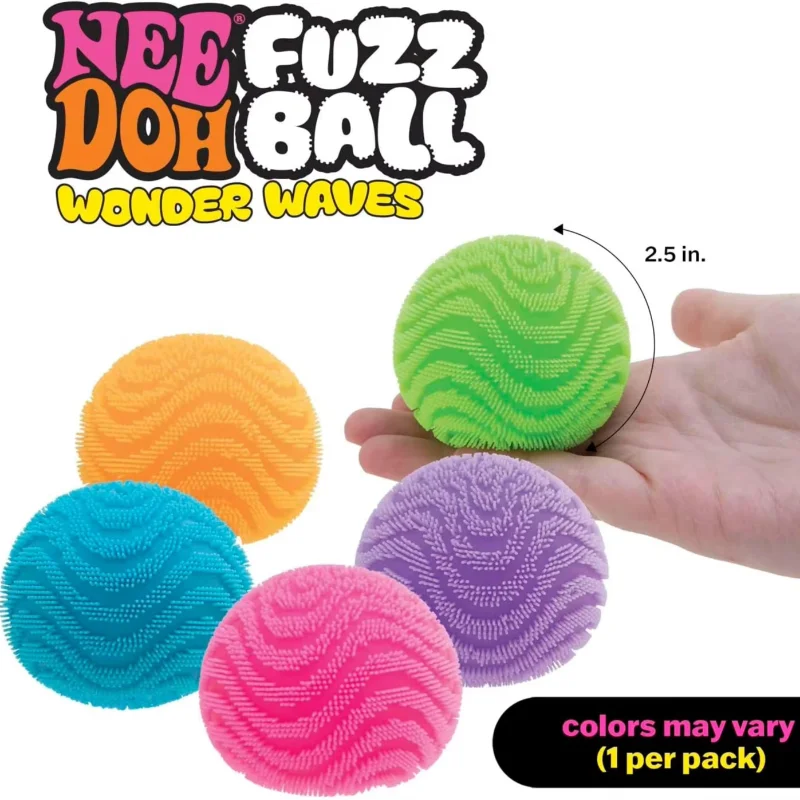 Needoh Fuzz Ball Stress Relief Toys 