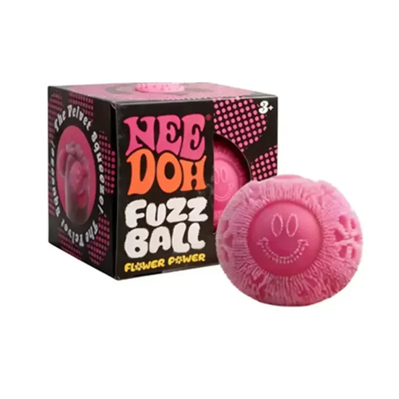 Needoh Fuzz Ball Stress Relief Toys 