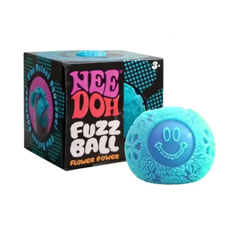 Needoh Fuzz Ball Stress Relief Toys 
