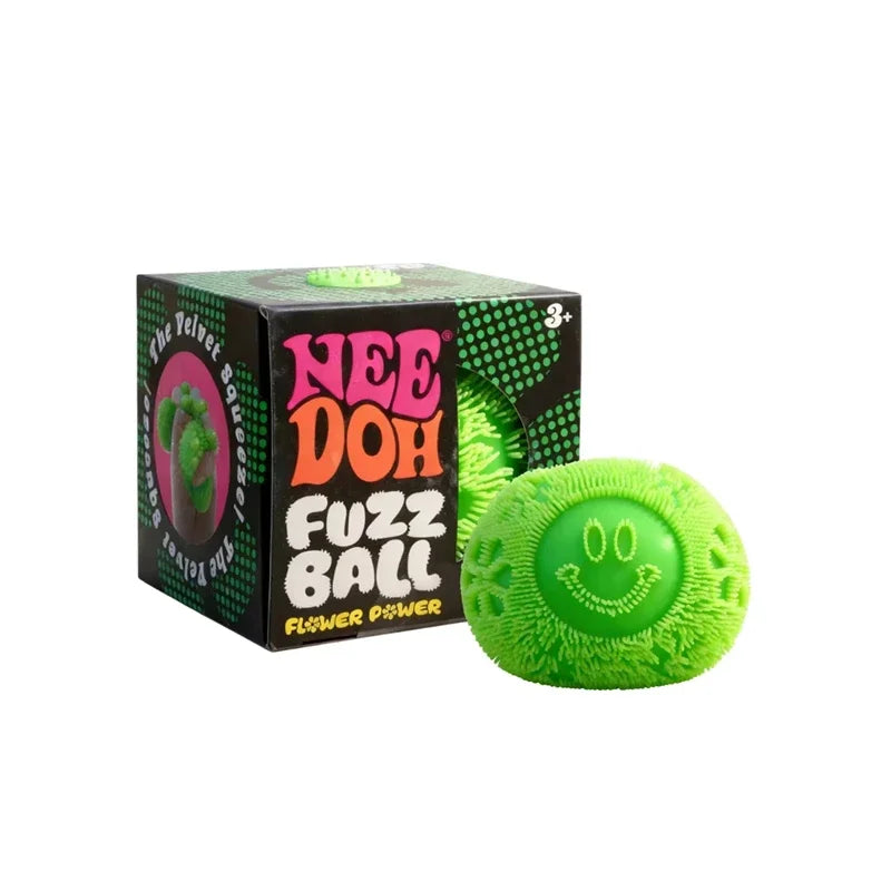 Needoh Fuzz Ball Stress Relief Toys 