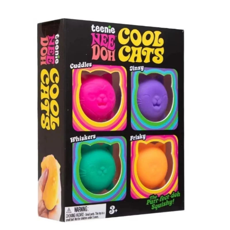 Needoh Cat Squishy Toys 