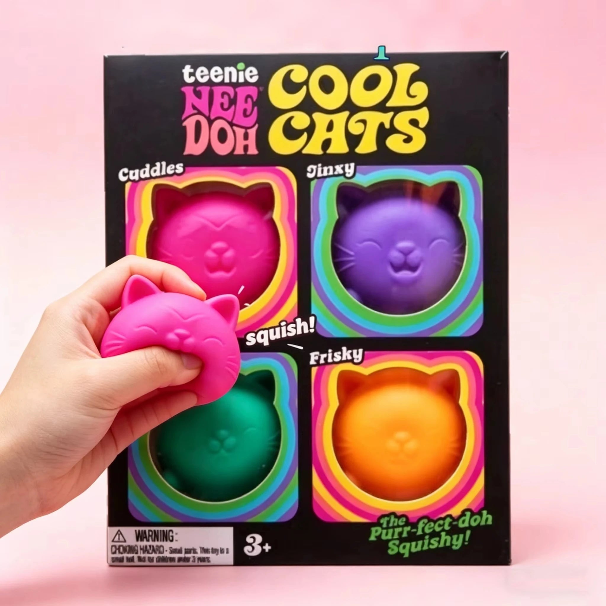 Needoh Cat Squishy Toys 