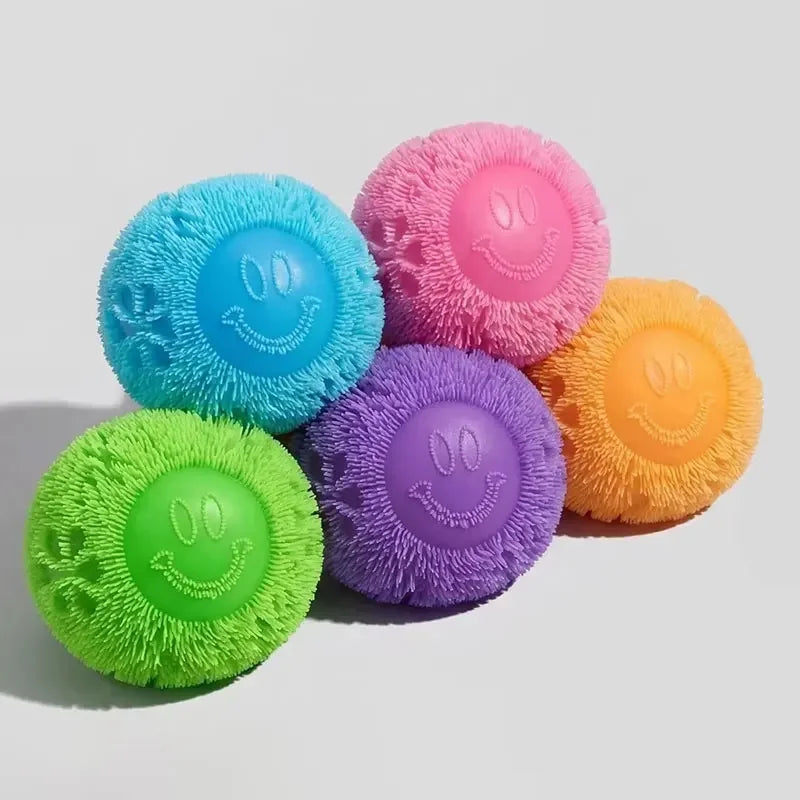 Needoh Fuzz Ball Stress Relief Toys 
