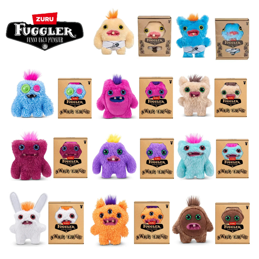 Fuggler Ugly Teeth Monsters Plush Toys 